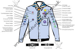 Explorer Scout Sea Uniform Post 2002