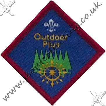Post 2002 Outdoor Plus Challenge Award Cub Scout Badge New
