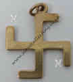 Type 2 Thanks Badge Gold Plain